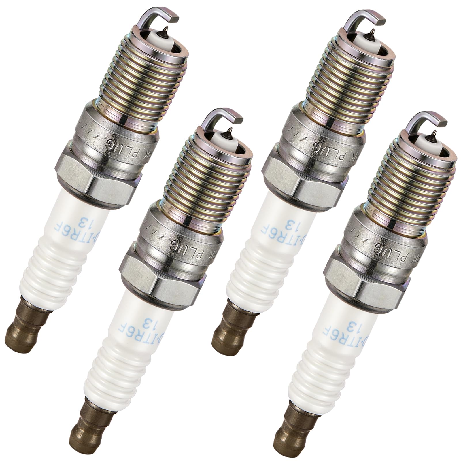 BDFHYK Set of 4 Iridium Spark Plug Compatible with Focus Escape Transit Connect, compatible with Mazda 3 Tribute,compatible with Mercury Mariner,2.0L 2.3L ELECTRIC L4,Engine Replacement for AP104 7963