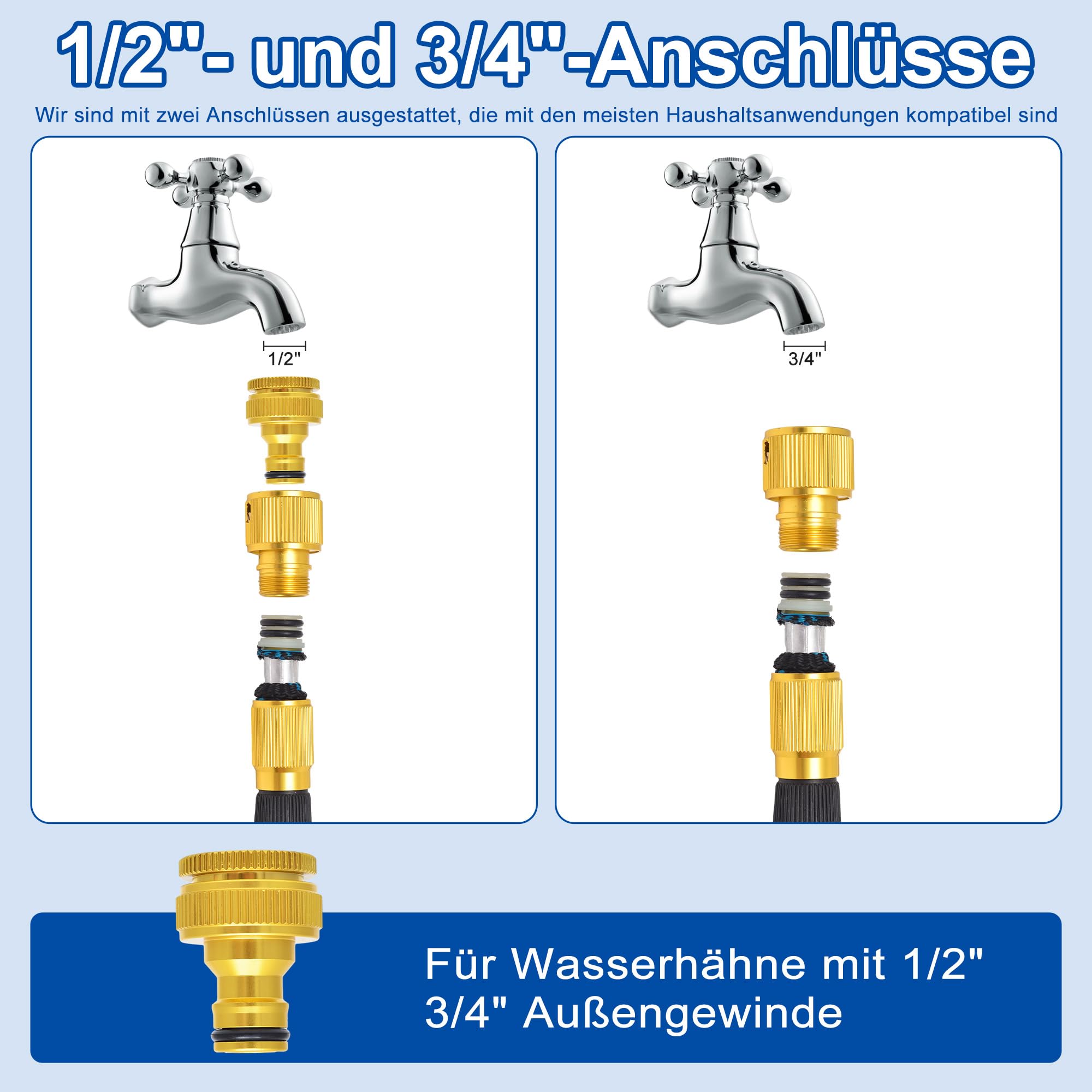 Tubo flessibile da giardino 19 mm - 25 m | Leroy Merlin