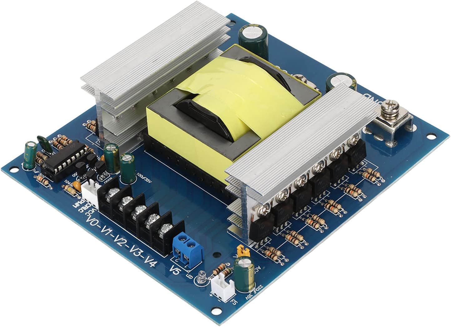 Generic Inverter Board Efficient 1000W Power Step Up Module for DIYProduction Control Cabinets,Metal (DC24V)