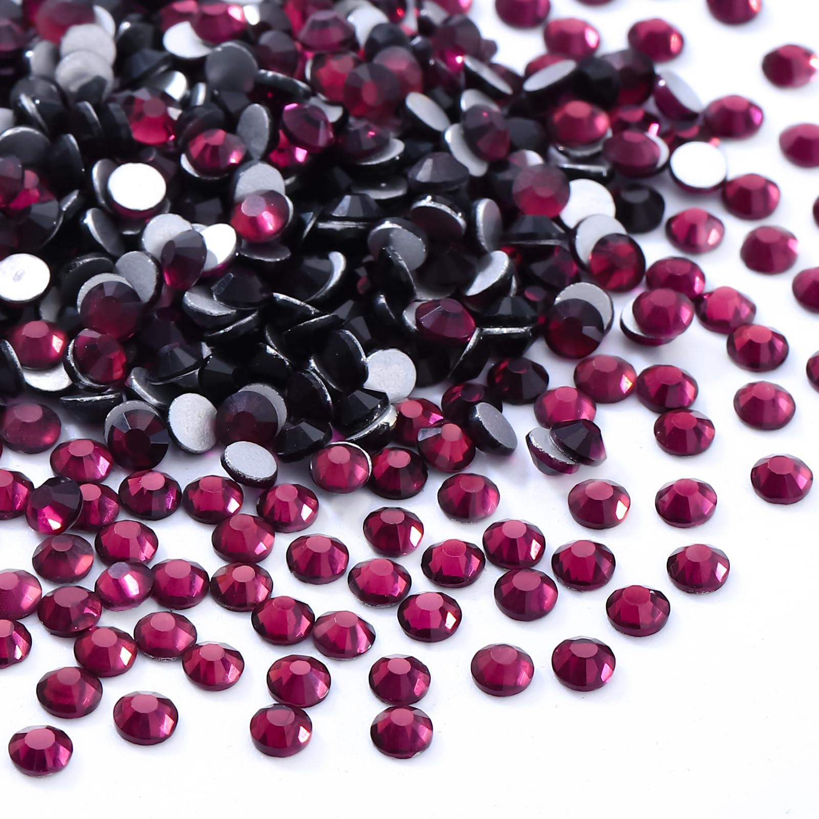 1440PCS Purple SS4 Flatback Rhinestones(1.5-1.7mm)