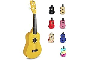 Sunny Yellow Soprano Ukulele: The Perfect Start for Musical Explorers