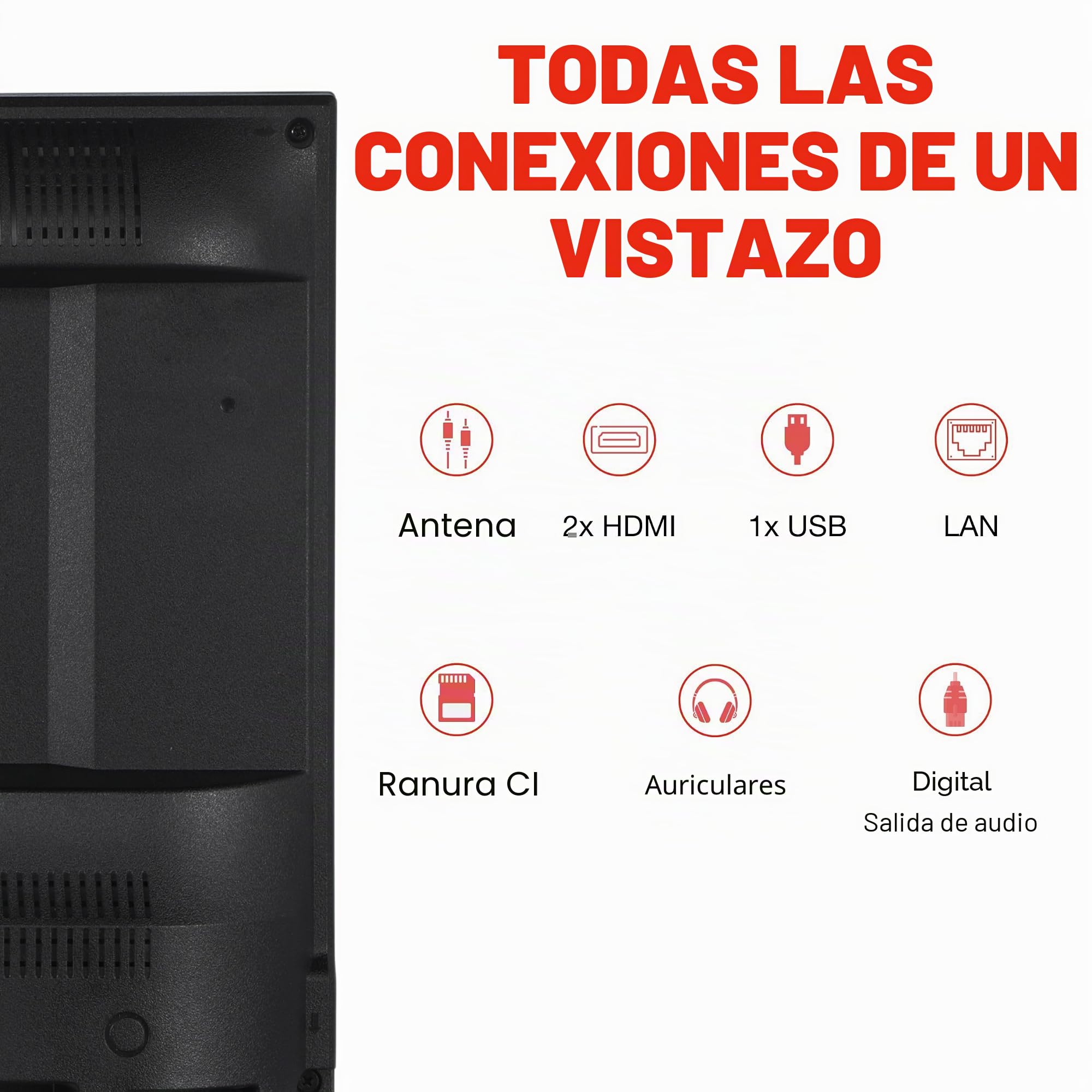 TELEFUNKEN QLED TV 32 pulgadas Smart TV Android TV Full HD, HDR TV con sintonizador triple integrado, QLED TV D32Q751X2CW (2026)