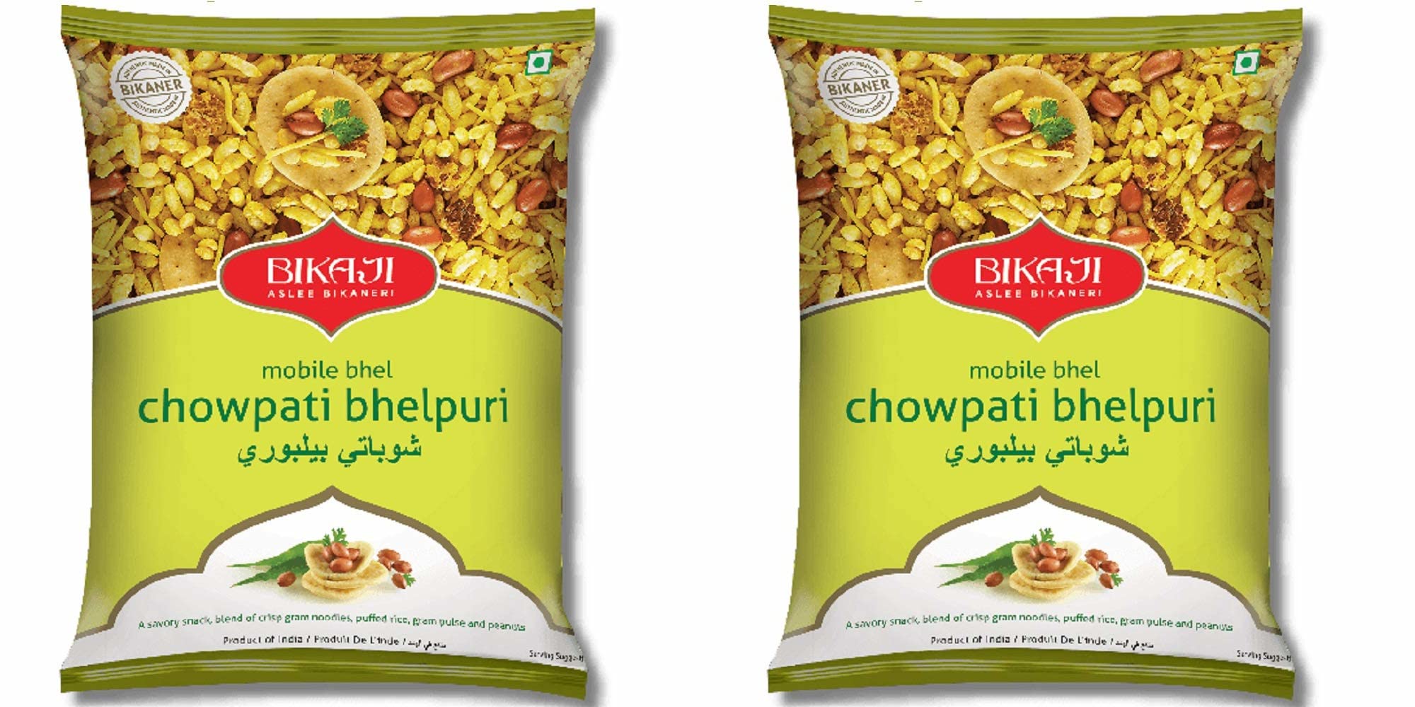Bikaji Namkeen | Chowpati Bhelpuri 300 Gm | Pack of 2 | 600 Gm (B0C1S3RKHN) Amazon Price History, Amazon Price Tracker