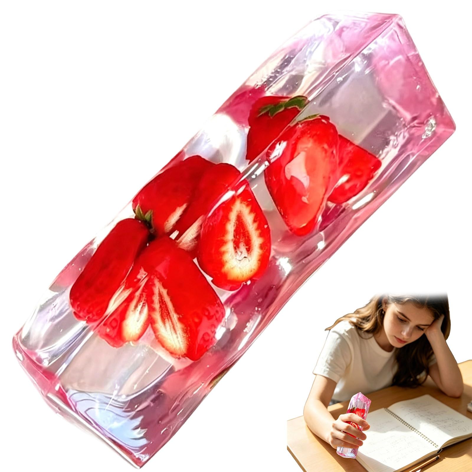 Crunchy Squishy ASMR Stress Relief Squeeze (Red)