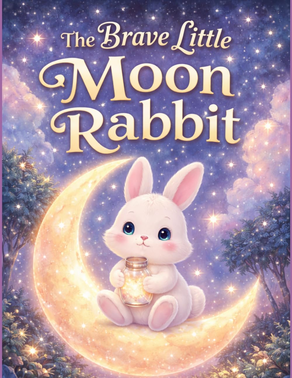The Brave Little Moon Rabbit: A Bedtime Story for Children