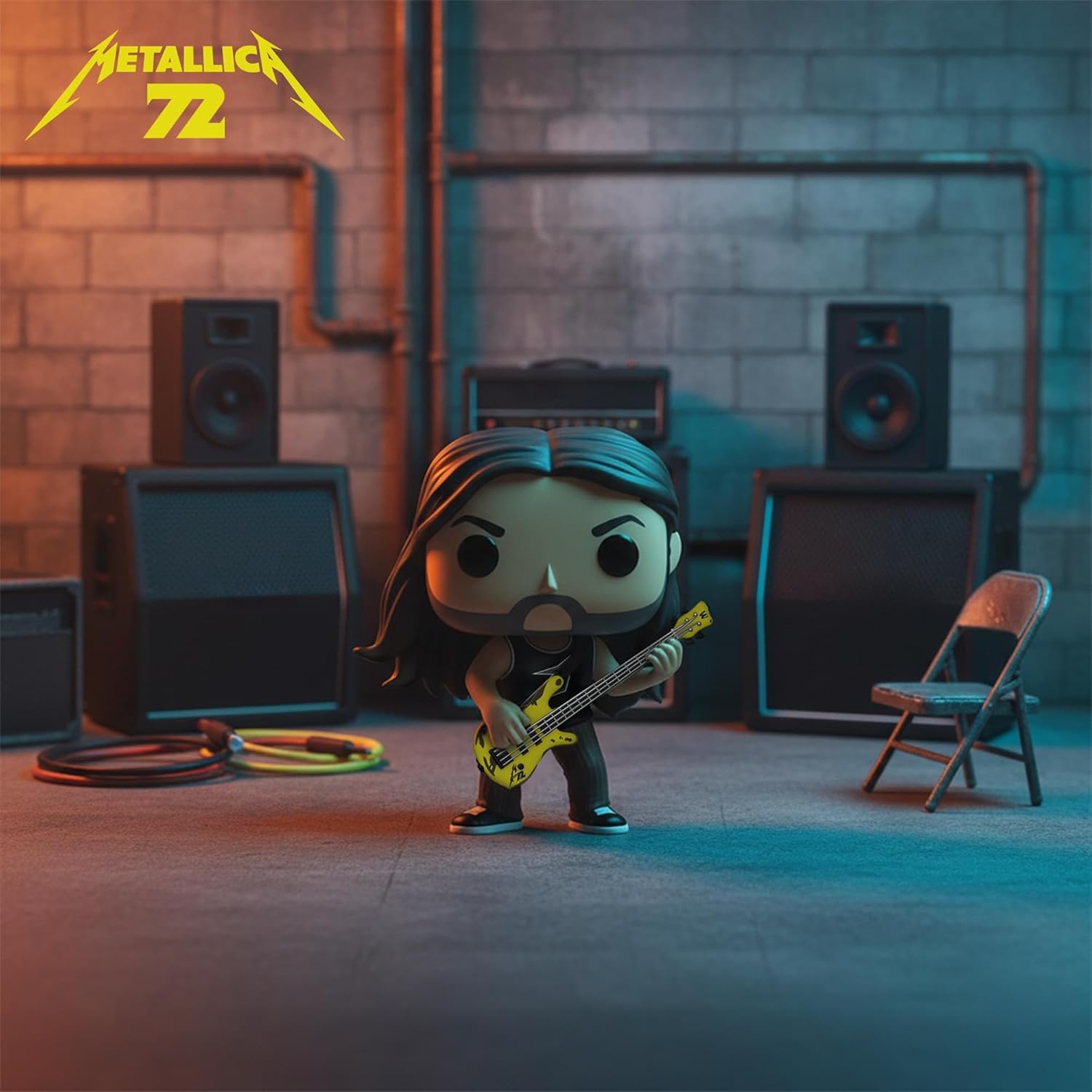 Funko Pop! Rocks: Metallica - Robert - 72 Seasons - Collectable Vinyl Figure - Gift Idea - Official Merchandise - Toys for Kids & Adults - Music Fans - Model Figure for Collectors