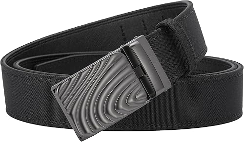 Miniatura 7 de Rolarc Cinturón táctico para hombre, arnés utilitario, trinquete CCWEDC cinturón para transporte oculto