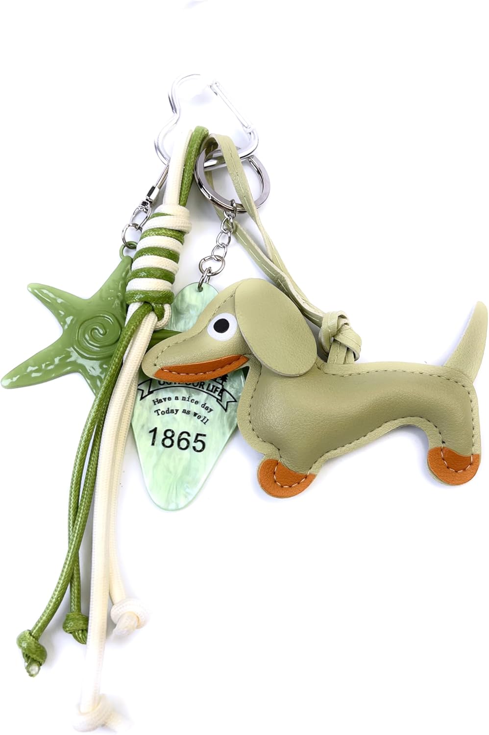 Trendy Keychain Bag Charms Key Ring Accessories Fun Decorative Keychains for Purses Bags Backpacks Car Keys