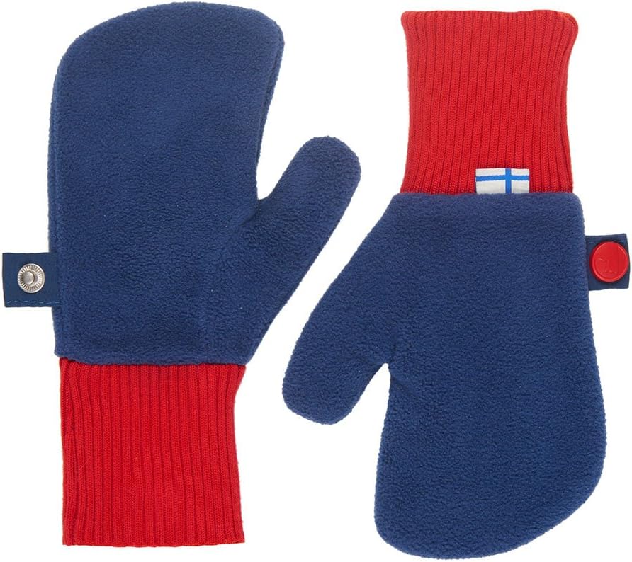 Finkid Nupujussi Denim blau Kinder Winter Fleece Fäustlinge Handschuhe Fashion