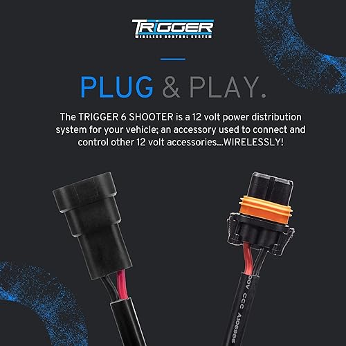 Miniatura 3 de Trigger Sistema de relé 6 interruptores, 6 arnés, RFBluetooth