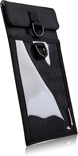 Miniatura 1 de SLNT - Funda Faraday con bloqueo de etiqueta para teléfono celular con Silent Pocket - Nylon resistente a la intemperie, dispositivo de bloqueo de