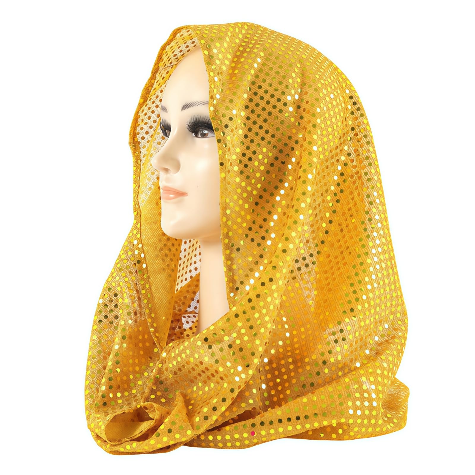 Sequin Unisex Rave Hood - Image 2