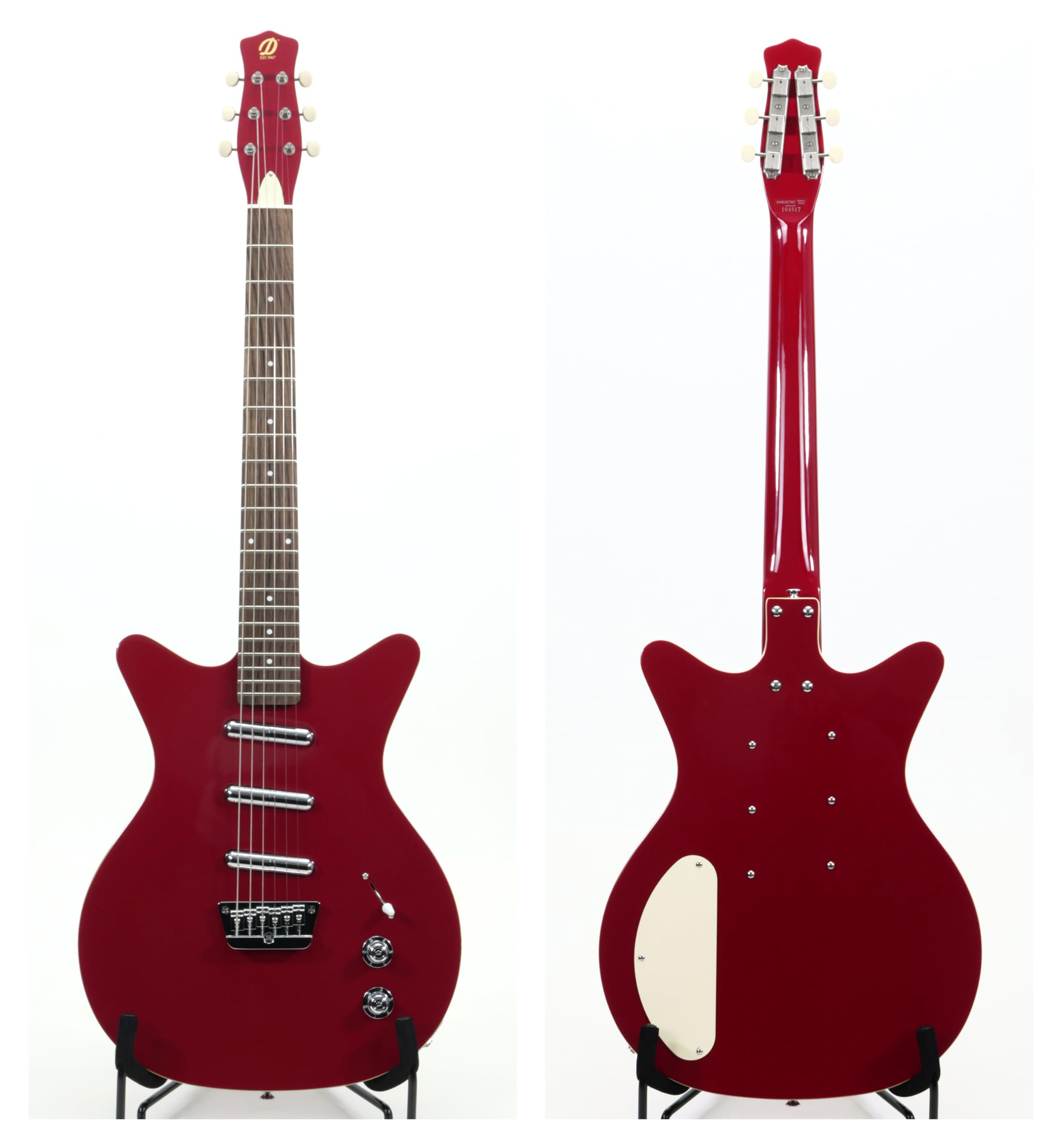 Amazon | DANELECTRO 59 TRIPLE DIVINE 2023 (RED) 【国内正規品