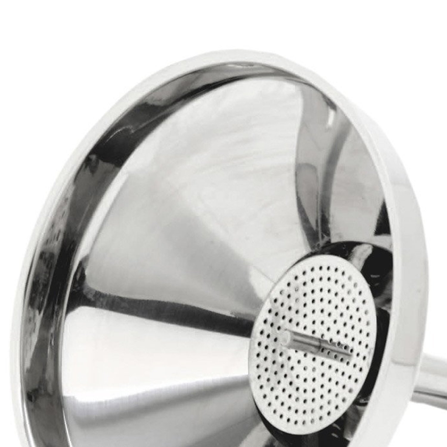 Norpro Trichter aus Edelstahl mit abnehmbarem Sieb, 14 cm (5 1/2 Zoll), 2 Stück