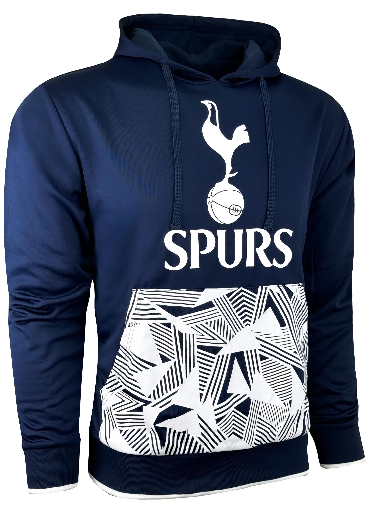 Icon Sports Tottenham Pullover Hoodie - Adult Sizes - Licensed Tottenham Hooded Sweatshirt
