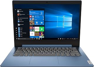 Lenovo Ideapad 14" HD Laptop - AMD Athlon Silver 3050e, 4GB RAM, 128GB SSD, Windows 10 S - Ice Blue (82GW001CUS)
