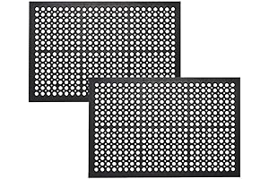 Envelor Non-Slip Anti-Fatigue Garage Tire Mats (Pack of 2)