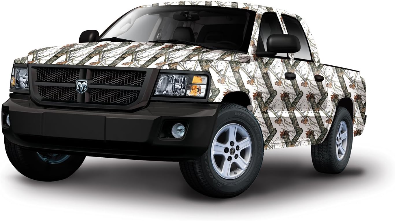 Mossy Oak Graphics Camouflage Auto Wrap, no-fade 3M Vinyl with A Matte Finish - Cover Your Jeep or Full-size Truck, Many Mossy Oak Patterns