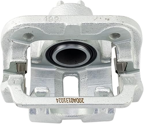 Miniatura 5 de TRQ Kit de rotor y pinza de freno de cerámica trasera con pastillas de freno con productos químicos compatibles con Odyssey