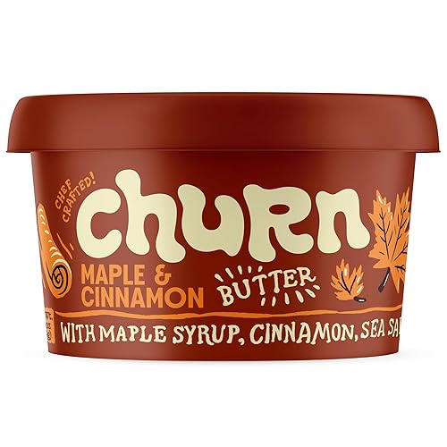 Miniatura 22 de Churn Mantequilla de ajo y chalota, mantequilla saborizada mezclada con mantequilla orgánica alimentada con hierba (5.5 onzas, paquete de 2) – Sin