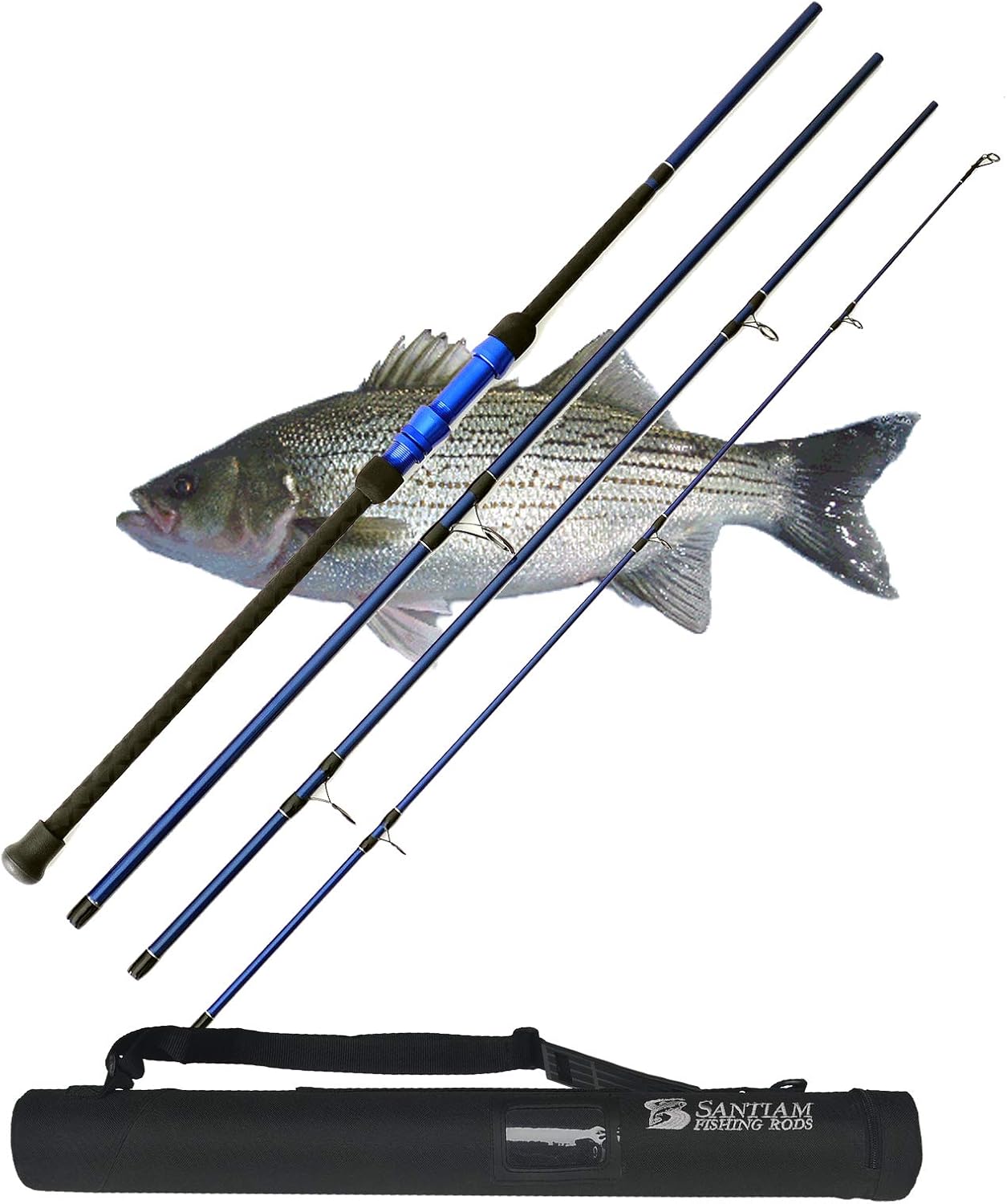 Travel Rod 4 Piece 12' 17-40lb Surf Rod