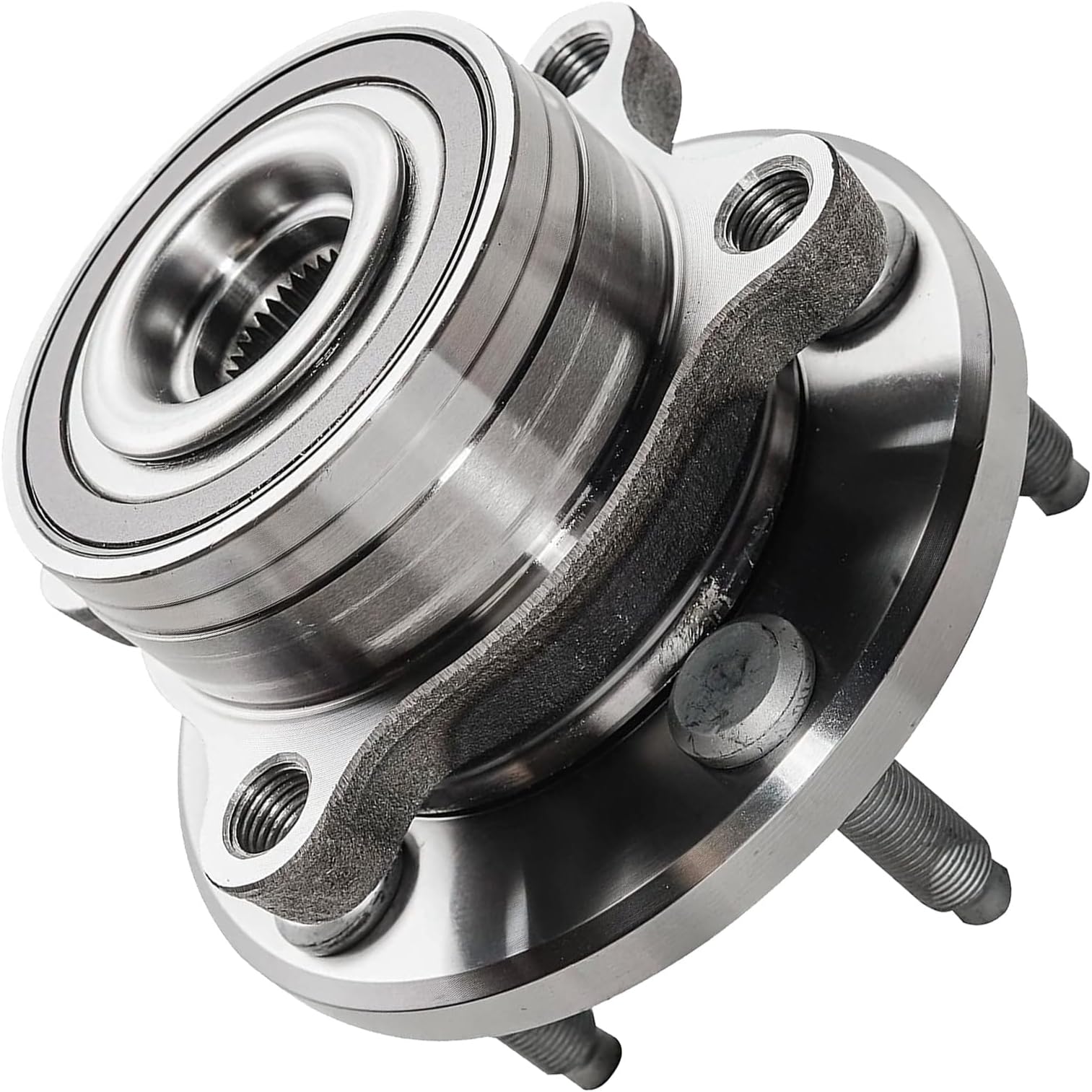 Front or Rear Wheel Hub and Bearing for 2011 2012 2013 2014 Ford Explorer, 2013-2018 Ford Police Interceptor Utility Replacement Assembly Driver Passenger Side 512460 5-Lug