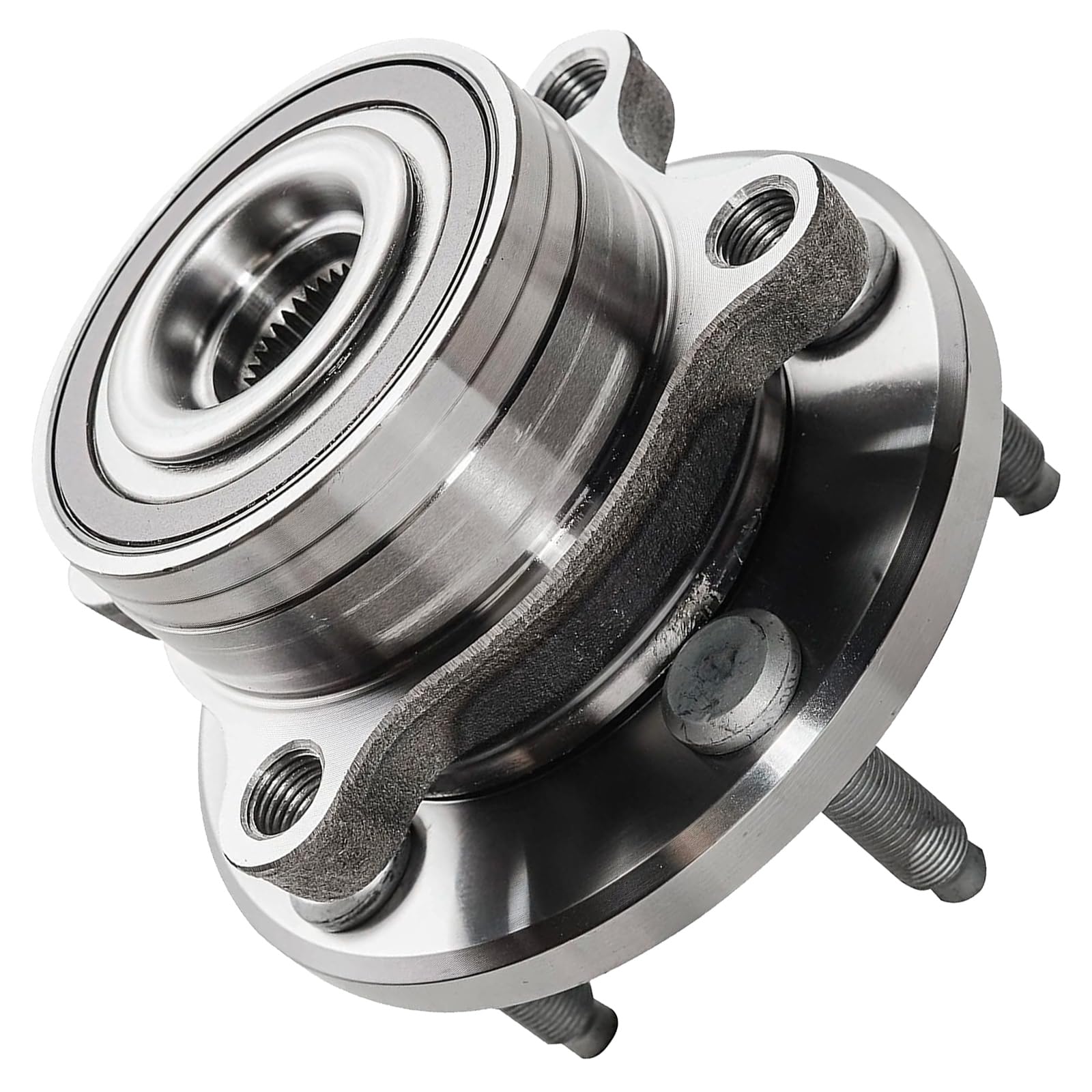 Front or Rear Wheel Hub and Bearing for 2011 2012 2013 2014 Ford Explorer, 2013-2018 Ford Police Interceptor Utility Replacement Assembly Driver Passenger Side 512460 5-Lug