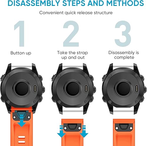 Miniatura 5 de lepmok Correa de mujer de 0.787 in para Garmin Fenix 7SFenix 7S SolarFenix 7S Sapphire SolarFenix 6SFenix 6S ProFenix 5SFenix 5S Plus (paquete de 2)
