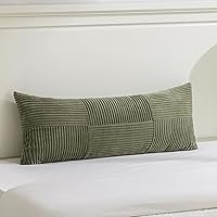 Vista 61 de Fancy Homi - Paquete de 2 fundas de almohada decorativas gris azul pequeño de 14 x 14 pulgadas para sofá, cama, sofá, rústico, estilo granja