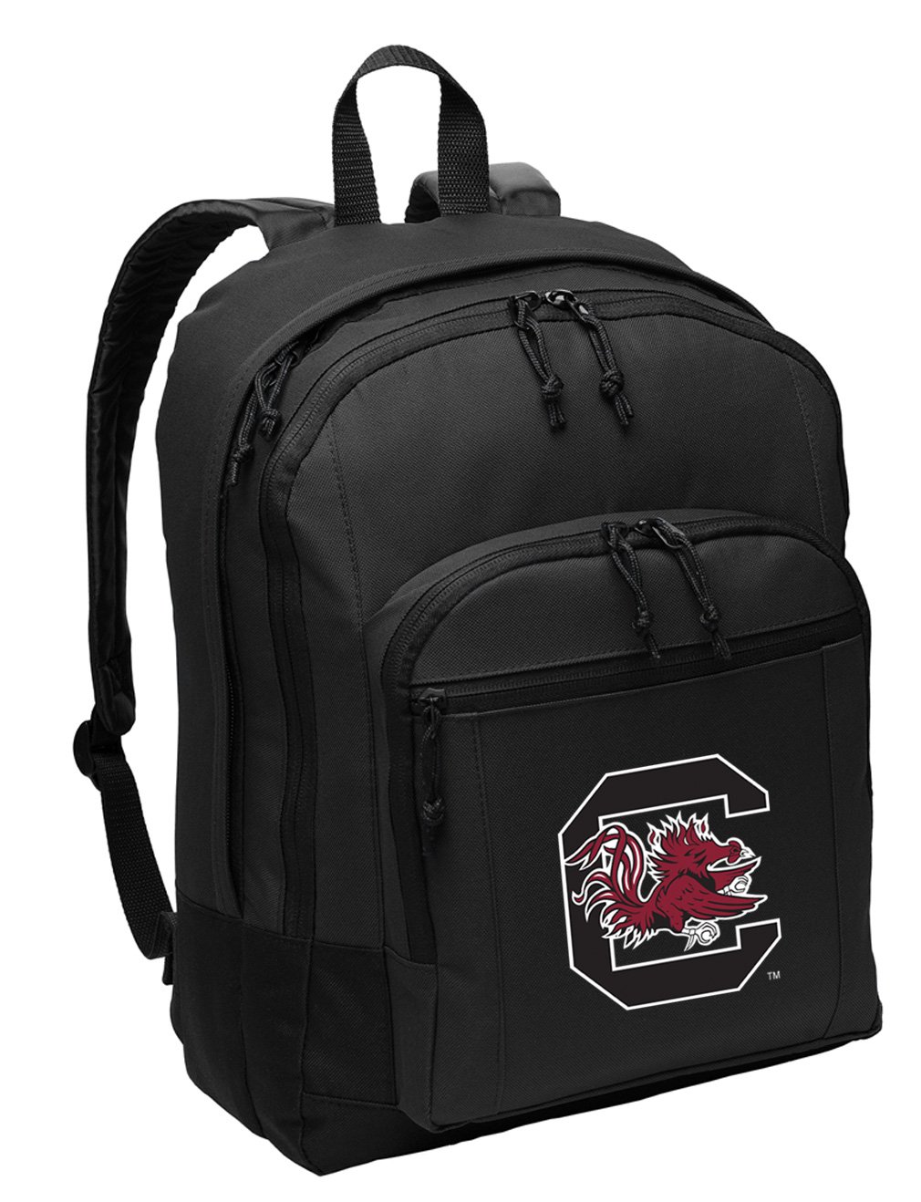 Broad Bay University of South Carolina Backpack - MEDIUM SIZE - South Carolina Gamecocks Backpack - Laptop Sleeve -Lightweight - Durable