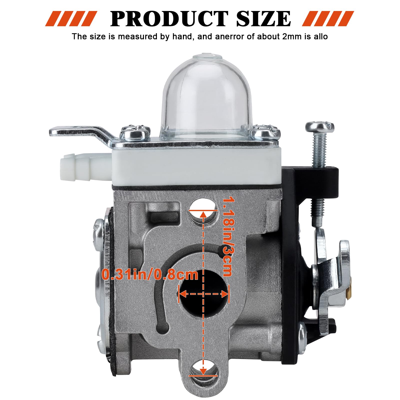 Carburateur Zama C1U-K78 A021000940 Scie à Chaîne Débroussailleuse | Jardi Motoculture - Foto 7