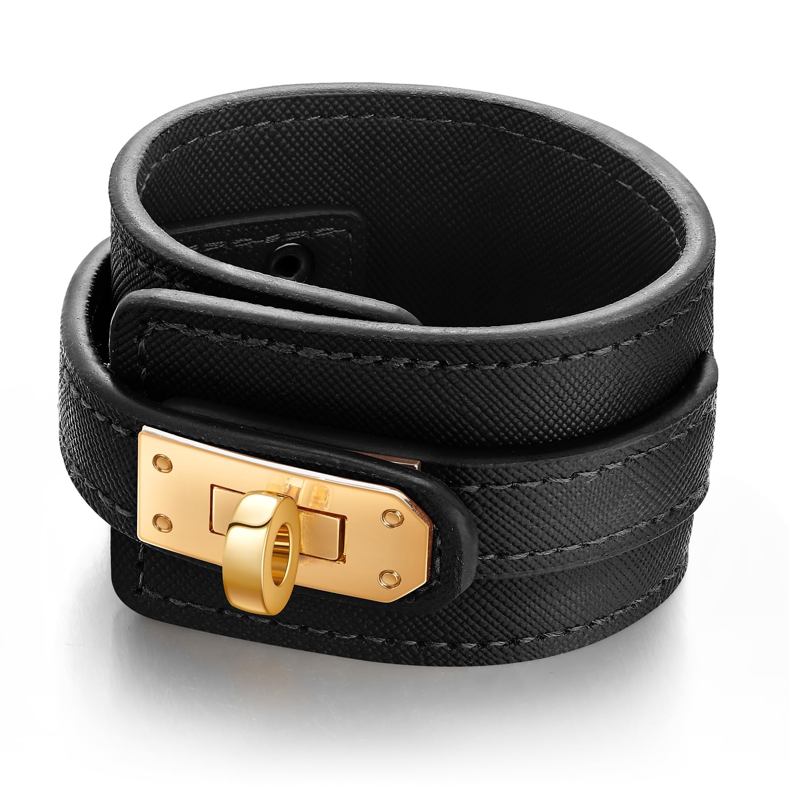 Hochwertiges Armband Leder Damen Mädchen,Speziell entwickelt für Handgelenkumfänge von 15-19 cm (6-7,5 Zoll),Geschenke für frauen