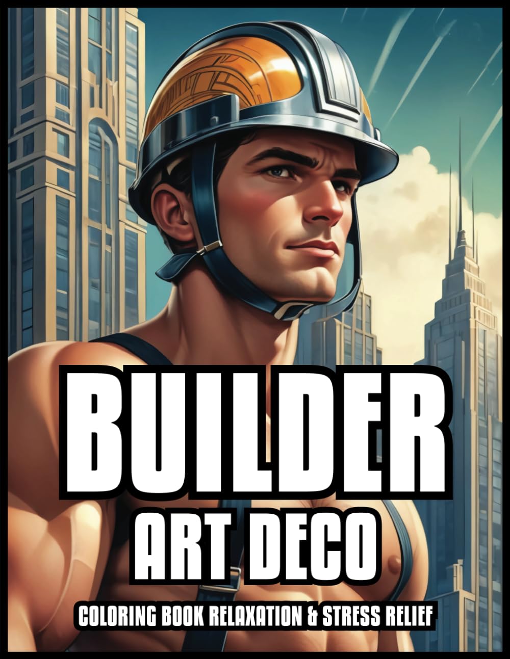 Builder Art Deco Coloring Book