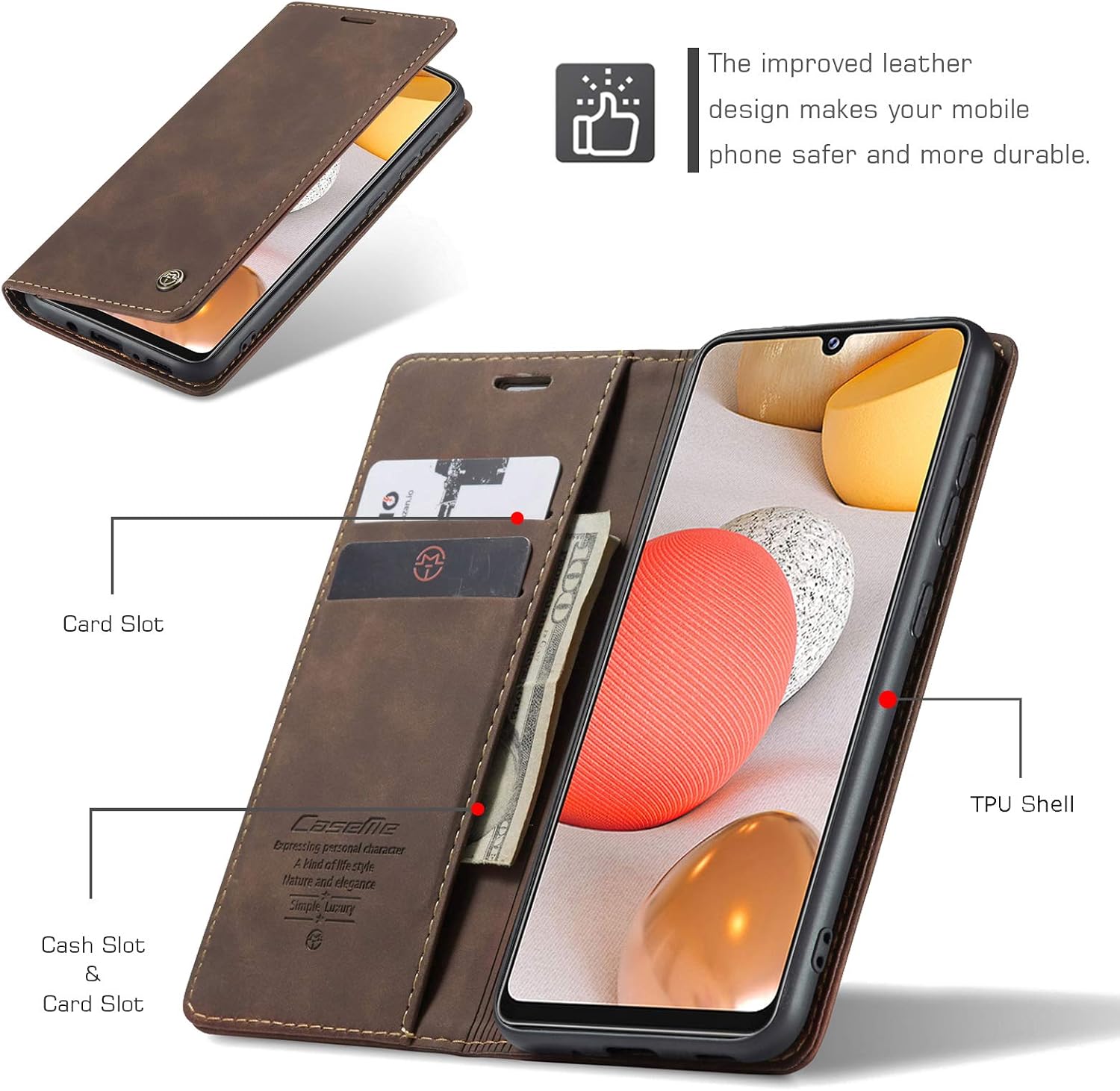 QLTYPRI Case for Samsung Galaxy A42 5G - Image 3