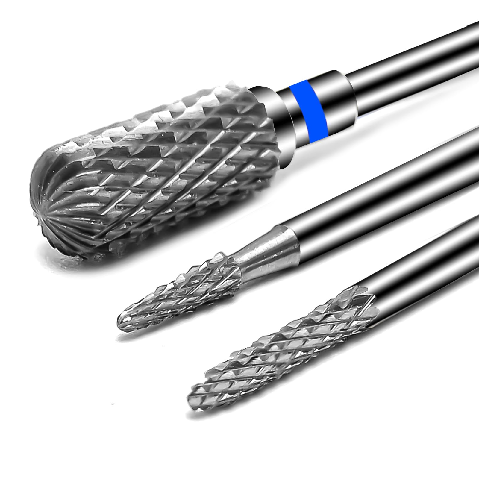 Alriedy 20-teiliges Nagelfräser Bits Set – 3/32" (2,35 Mm), Hartmetall, Für Gel, Acryl & Nagelhaut