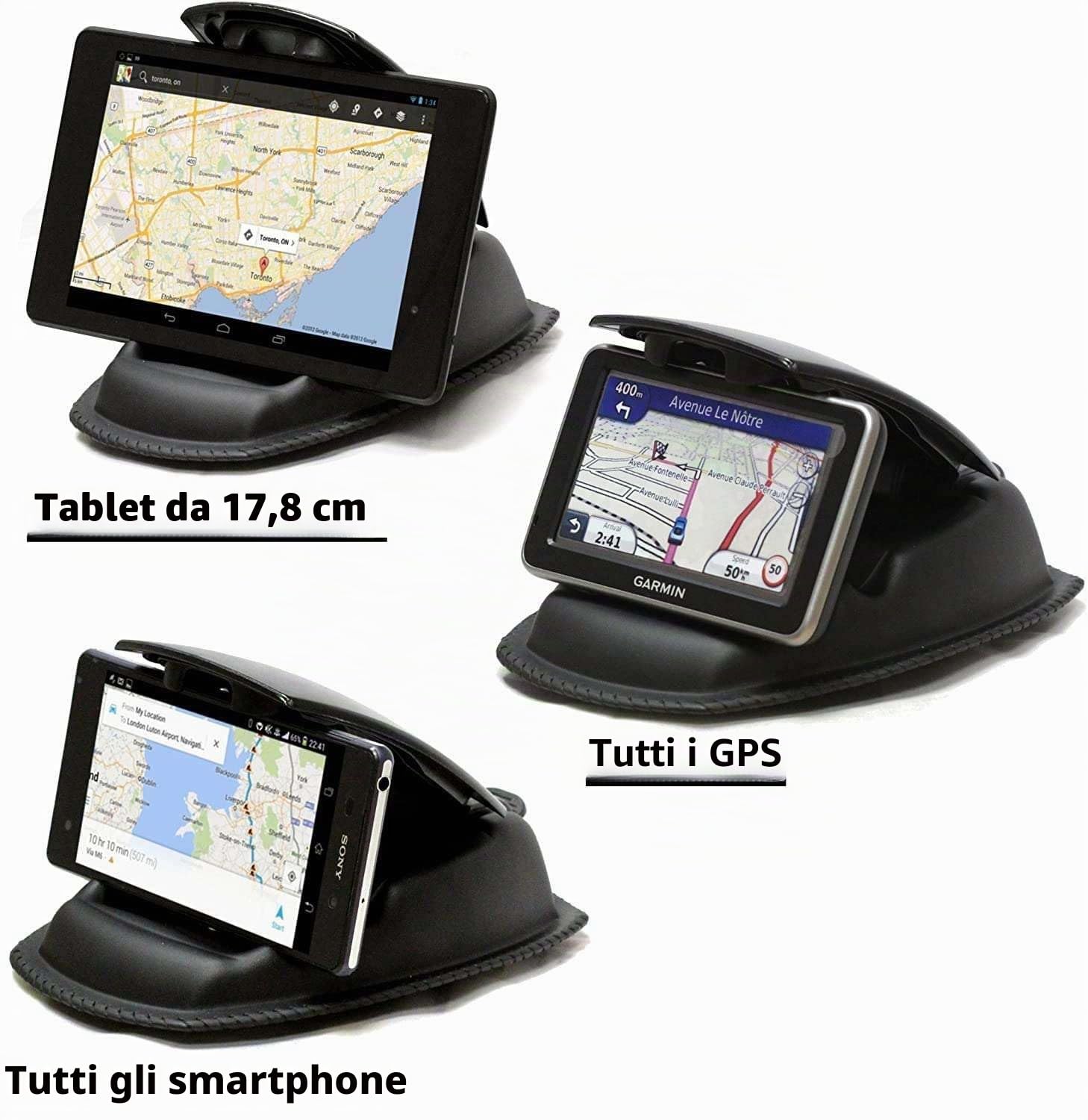Navitech Supporto per Cruscotto per Auto - Compatibile con Tomtom GO Navigator 7 Inch GPS Sat Nav