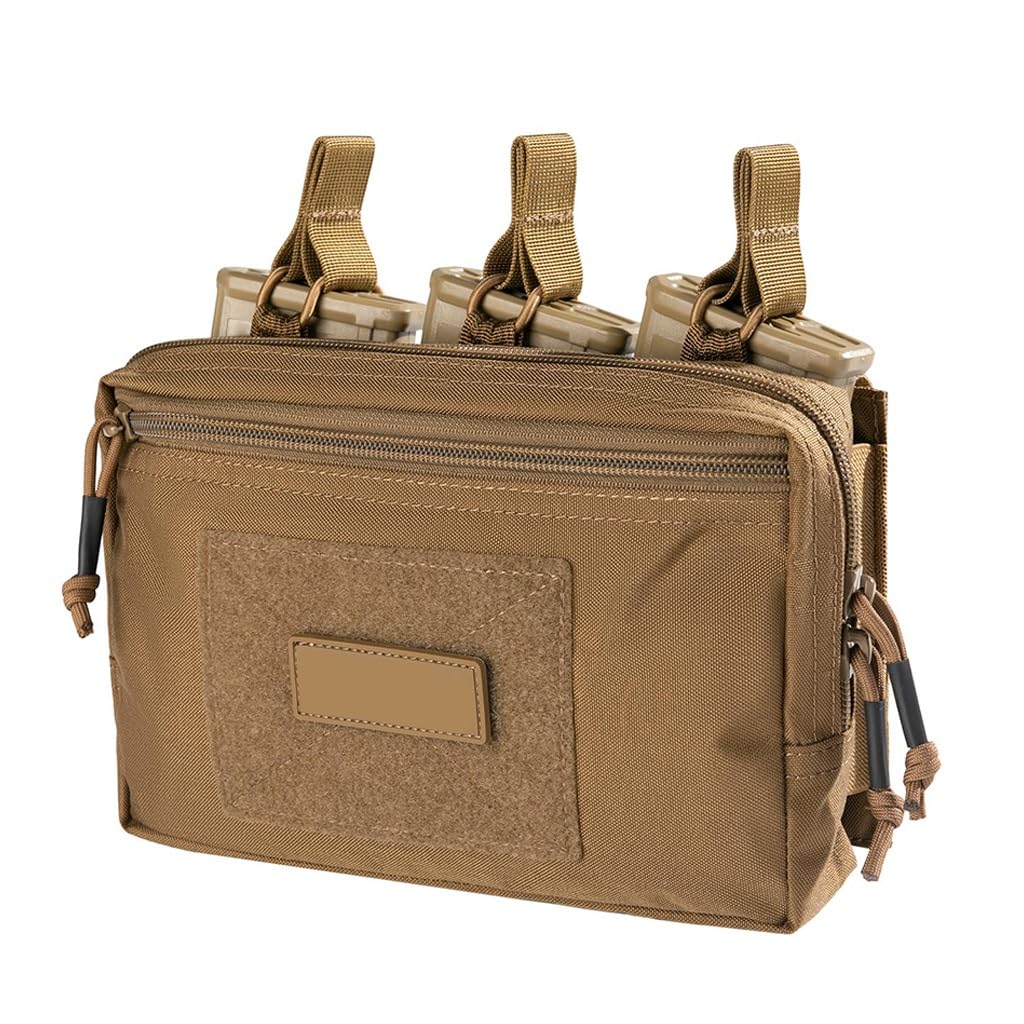 Triple pochette chargeur tactique avec système Molle intégré pour outils et matériel CS