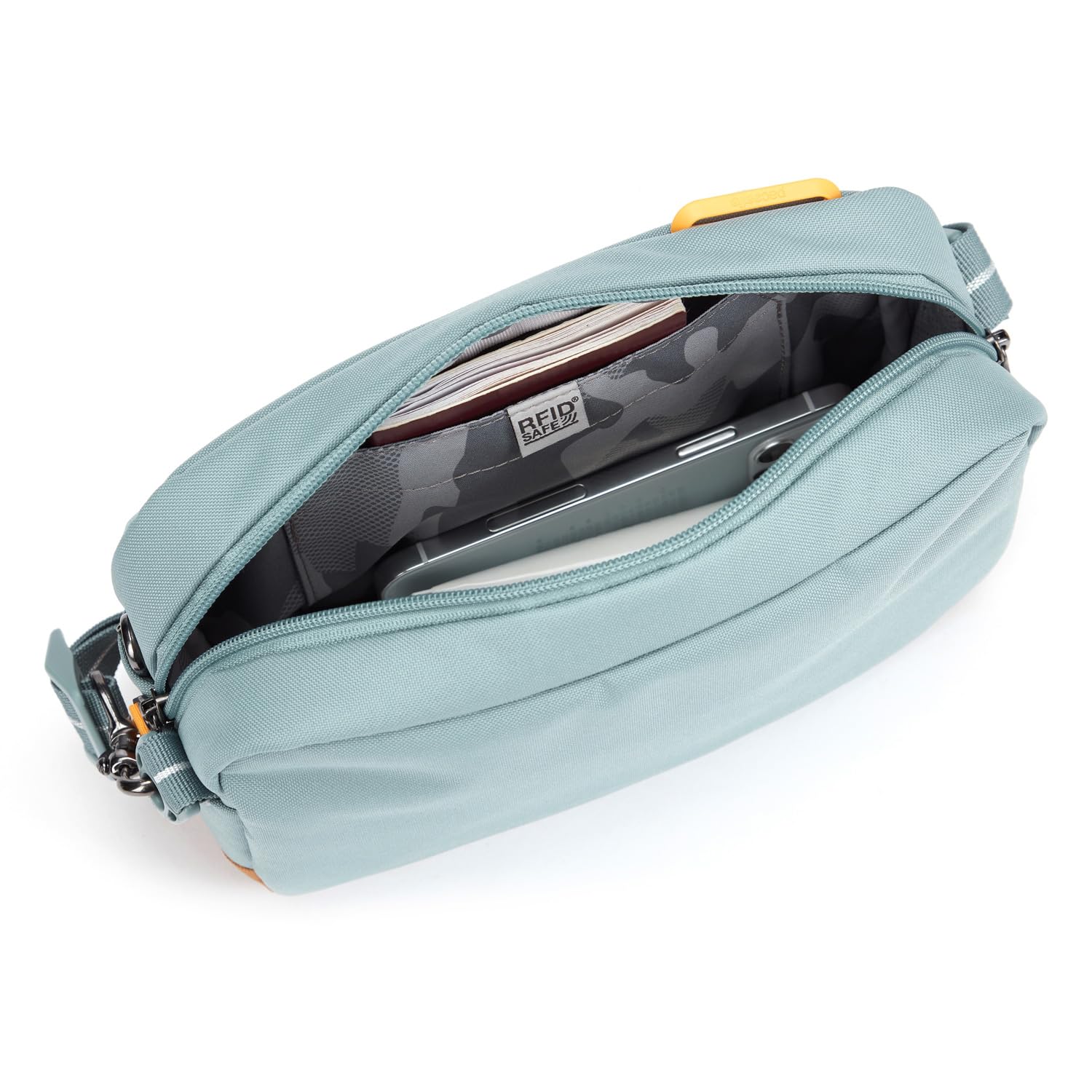 Pacsafe Go Anti Theft Crossbody Bag, Borsa a Tracolla antifurto Unisex-Adulto | Antifurto