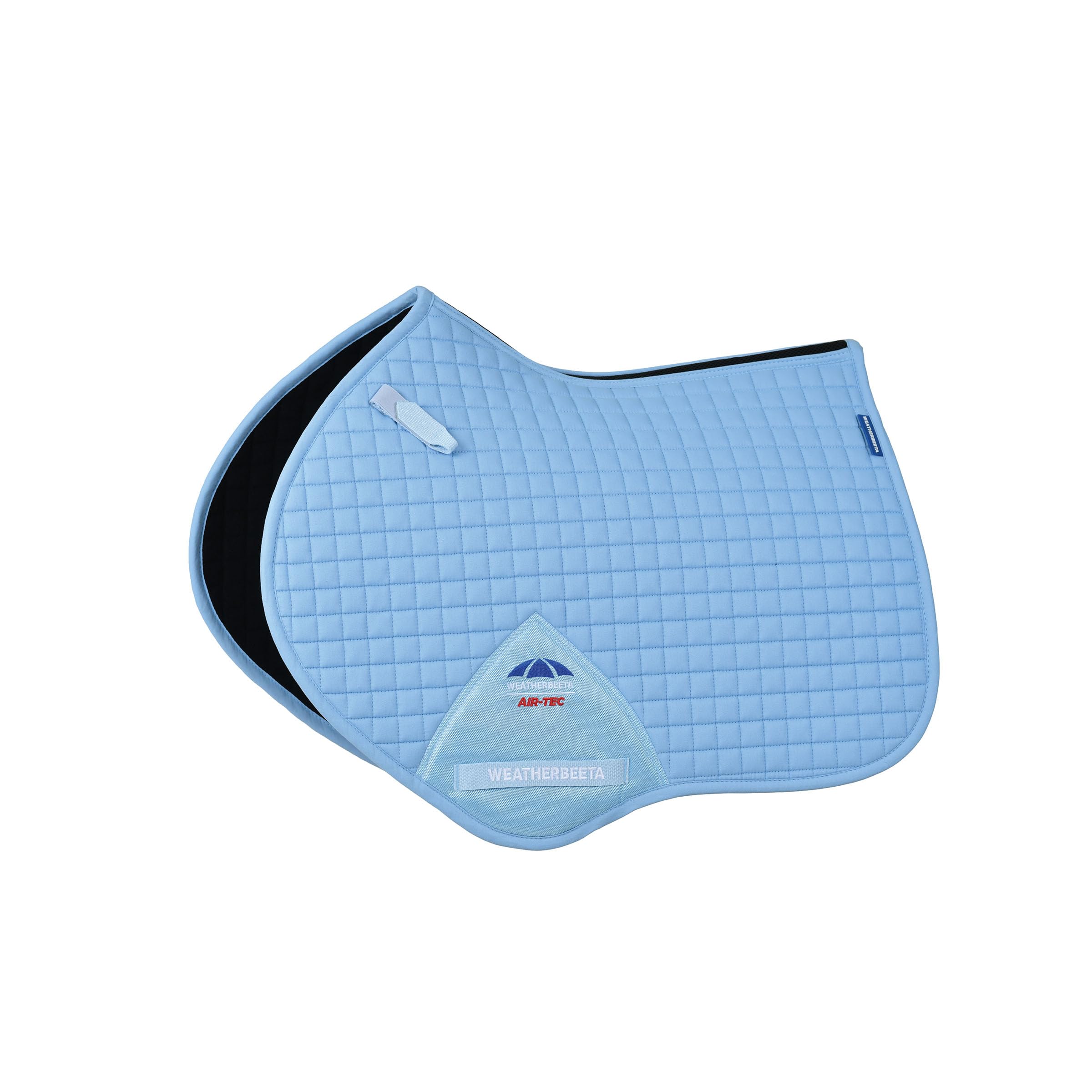 WeatherBeeta Prime Air-Tec Jump Shaped Saddle Pad, Sky Blue, Small — image 1