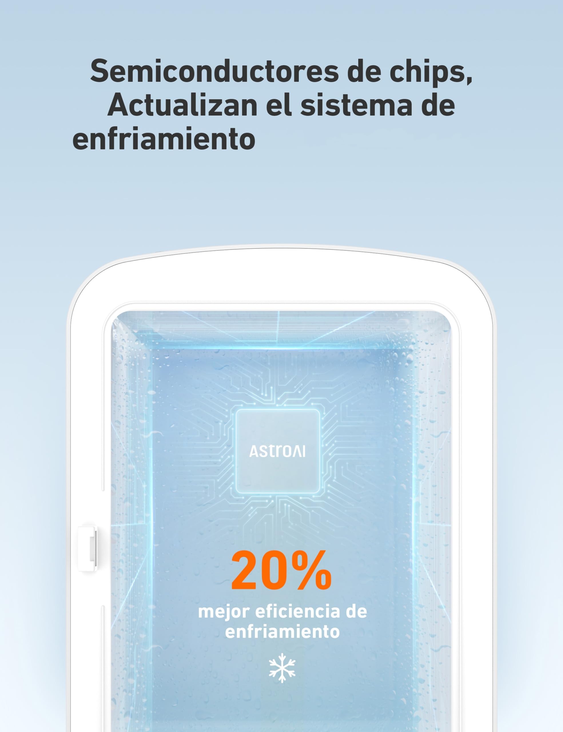 AstroAI Nevera Pequeña Portátil, Mini Nevera con el Volumen de 4 Litros, Frigorificos Pequeños, Mini Frigorífico Para Coche, Dormitorio, Bebidas, Cosméticos y etc. (Negro)