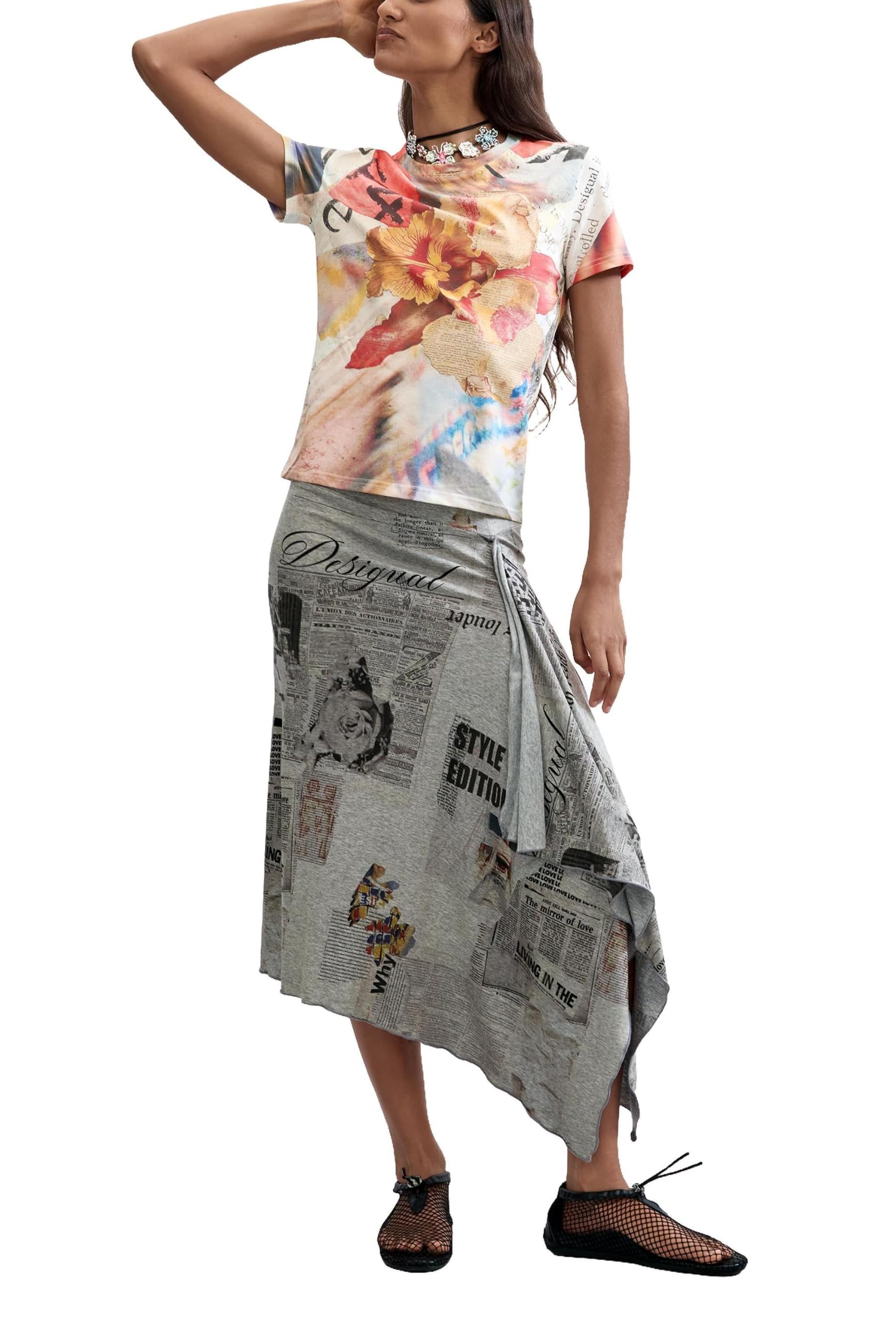 Desigual Damen Ts_Aisha T-Shirt (1er Pack)