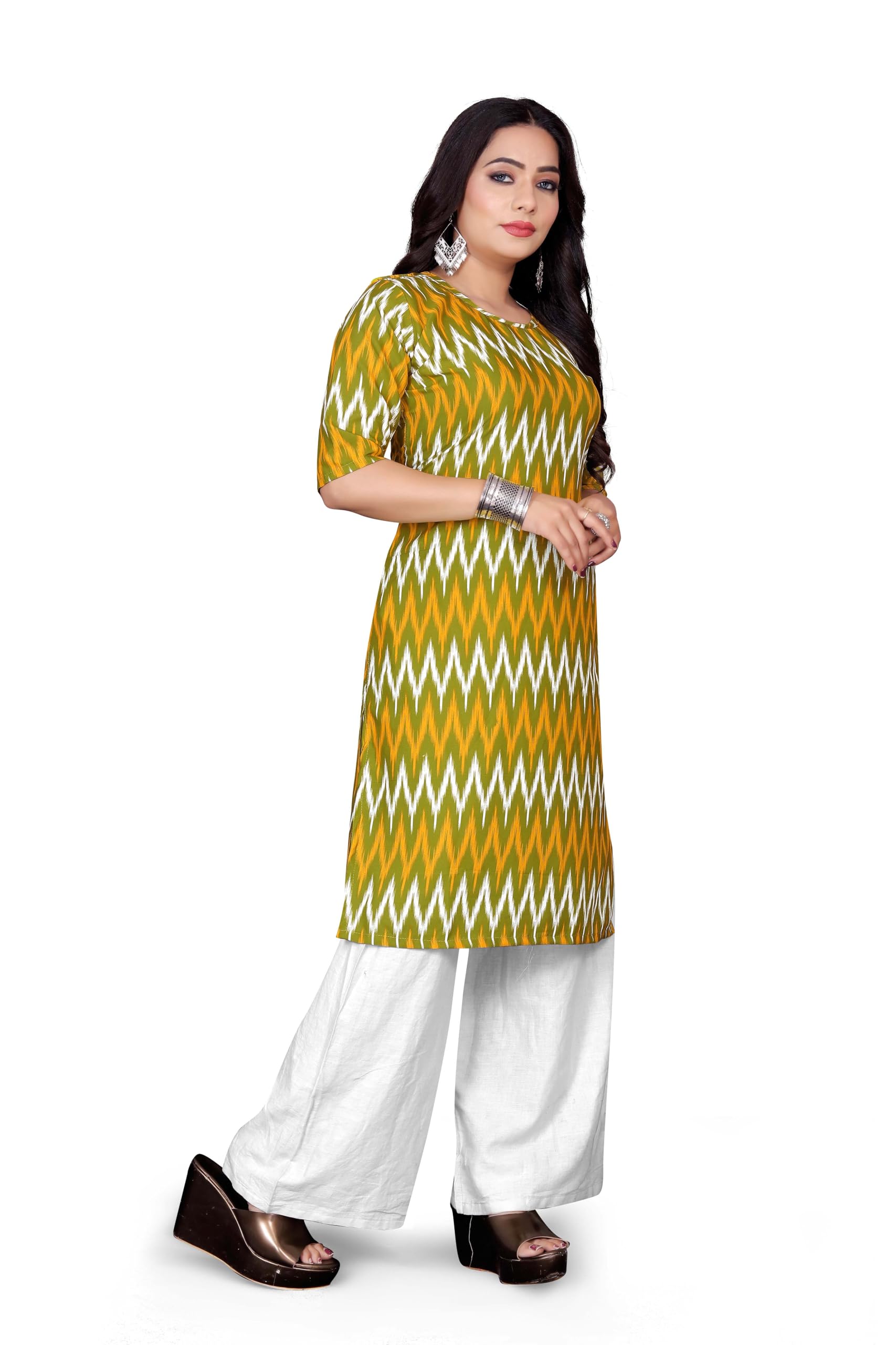 Womens Viscose Regular Kurta (MANNAT1-NEW_Green (B0D7QFRLYC) Amazon Price History, Amazon Price Tracker