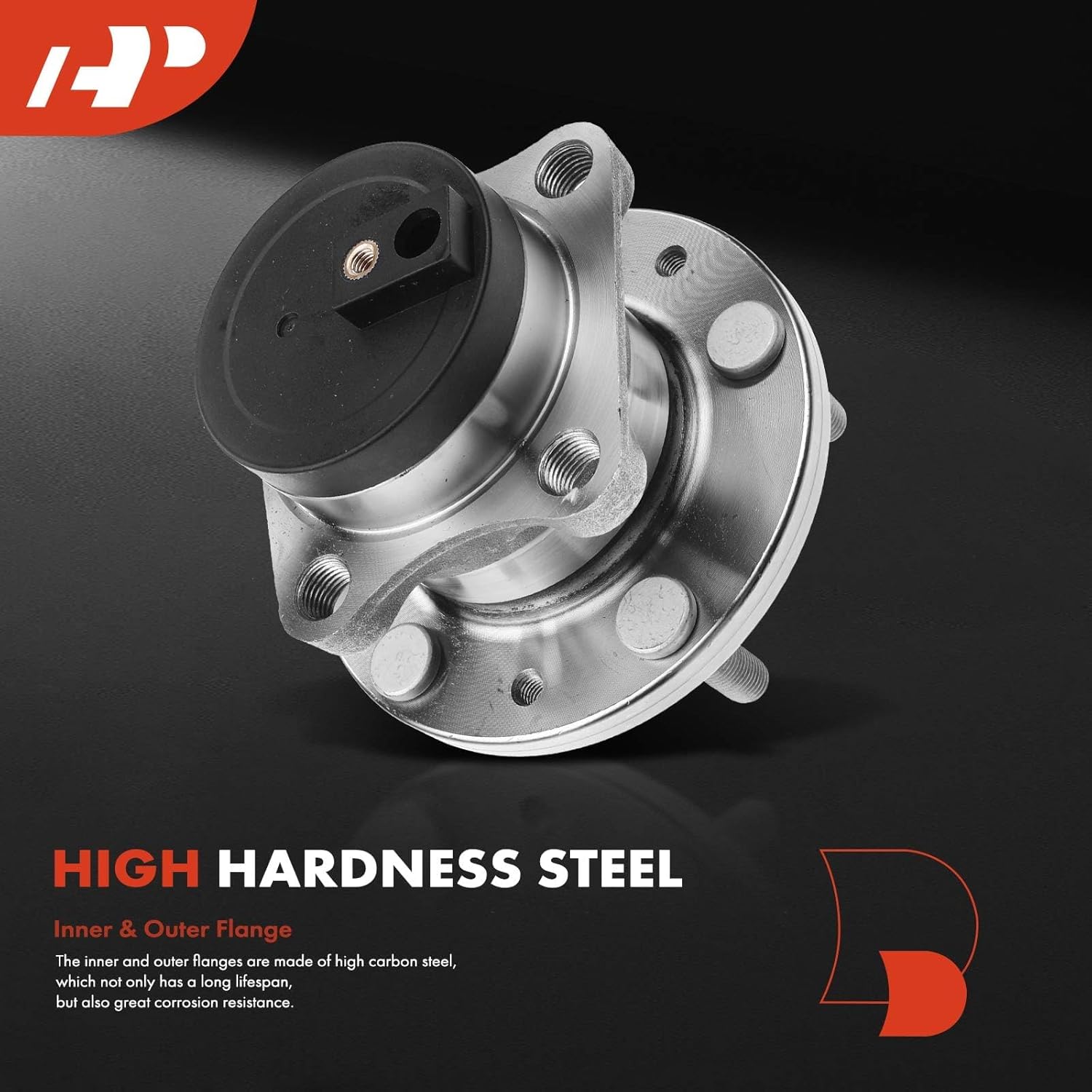 A-Premium 2 x Rear Wheel Bearing and Hub Assembly with 5-Lug Compatible with Mazda CX-9 2007-2015, FWD Only