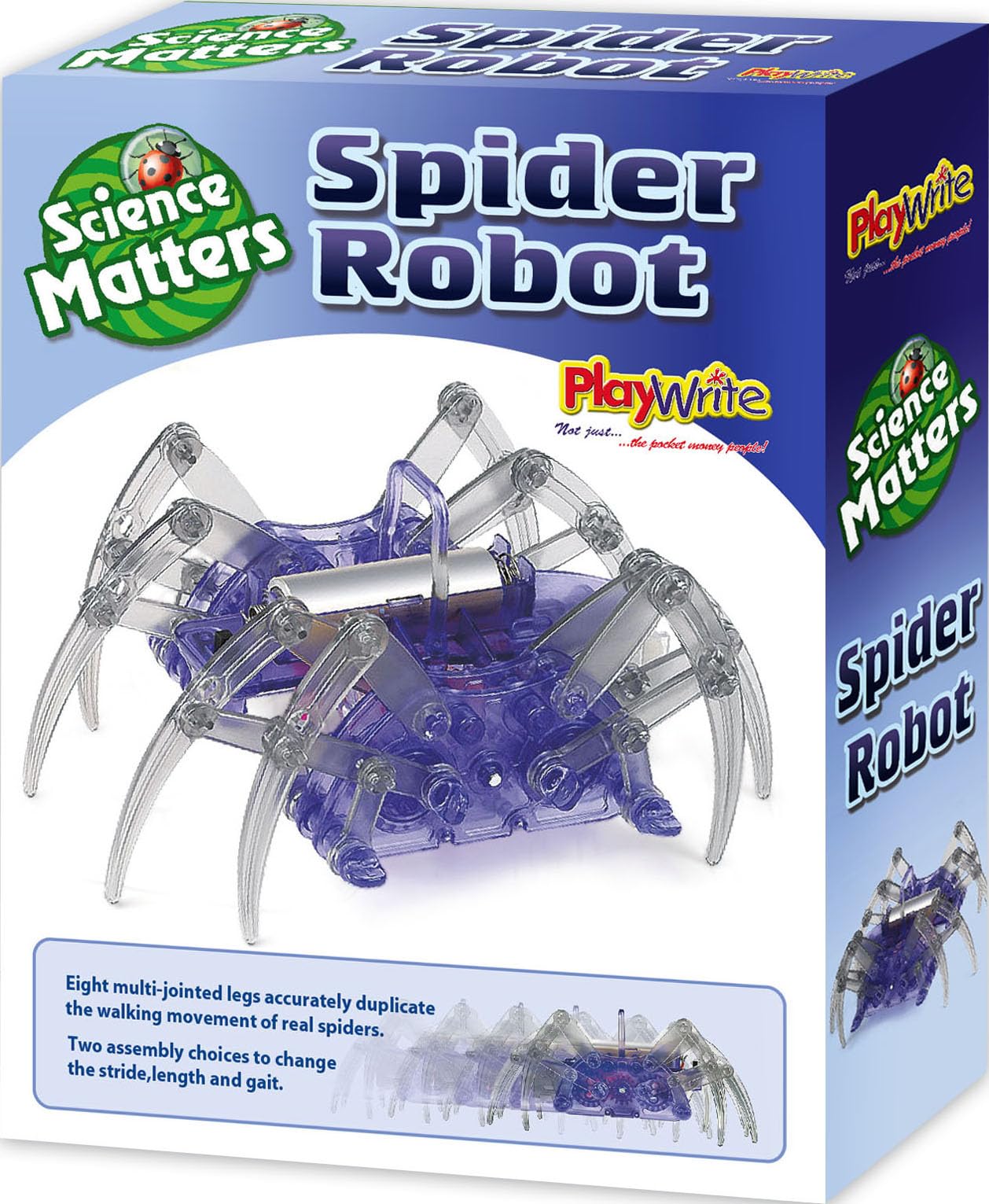 Playwrite Science Spider Robot Kit