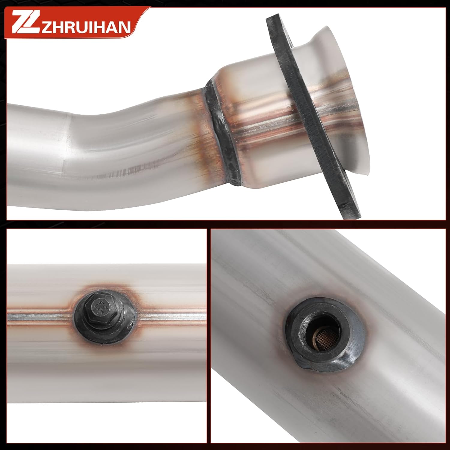 Catalytic Converter Kit Compatible with 2015 2016 2017 2018 2019 2020 F150 5.0L V8 engine, Reference OE 645165 645166 645147 3041058 30653, EPA Complian