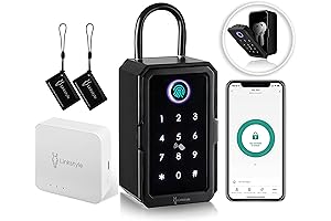 LINKSTYLE Matrix Bluetooth Key Lock Box with Wireless Hub
