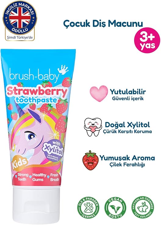 Unicorn Strawberry Toothpaste