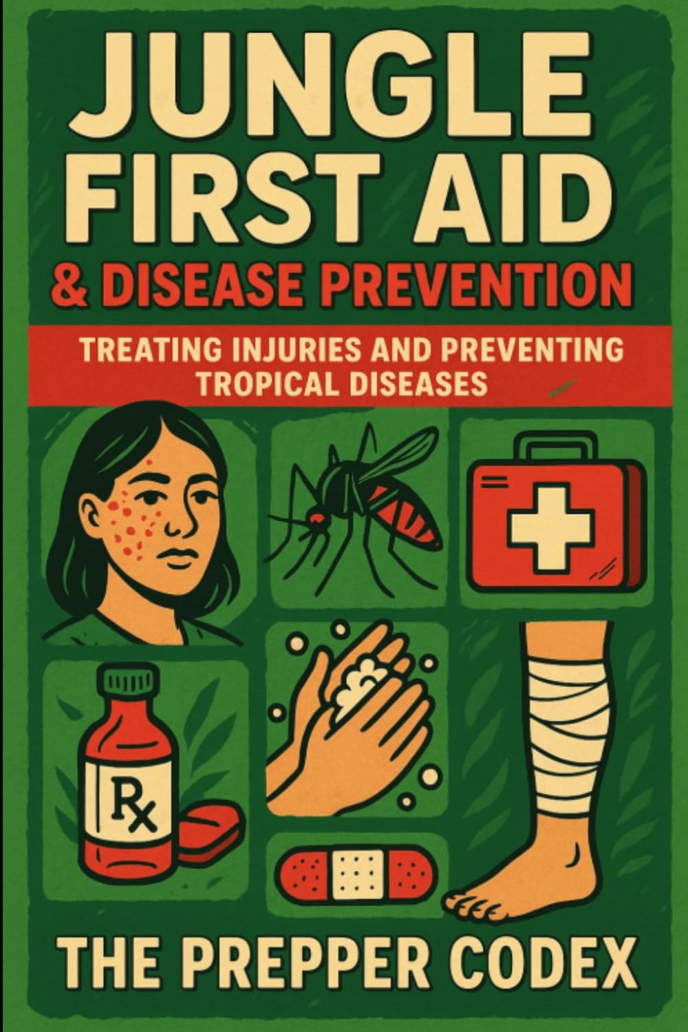 Jungle First Aid & Disease Prevention: The Essential Survival Guide to Treating Injuries, Preventing Tropical Illnesses, and Staying Healthy in Extreme Environments