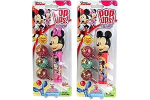 Disney Mickey and Minnie Mouse Pop Ups Lollipop Case with Chupa Chups,...