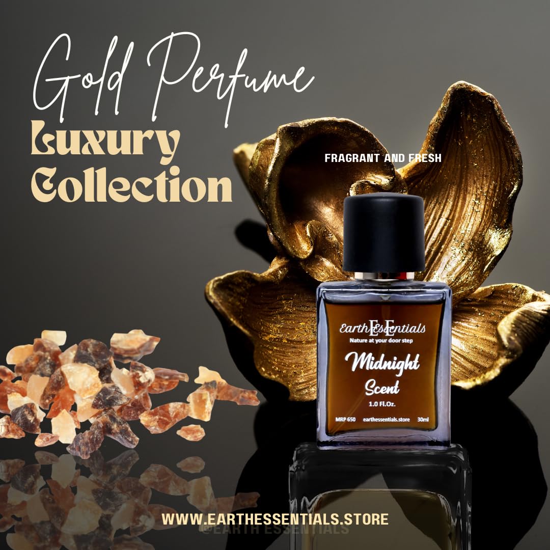 Earth Essentials Midnight Scent Eua De Parfum French Fragrance, Luxury  Scent With Long Lasting Fragrance For Men Women party perfume 50 Ml (Pack